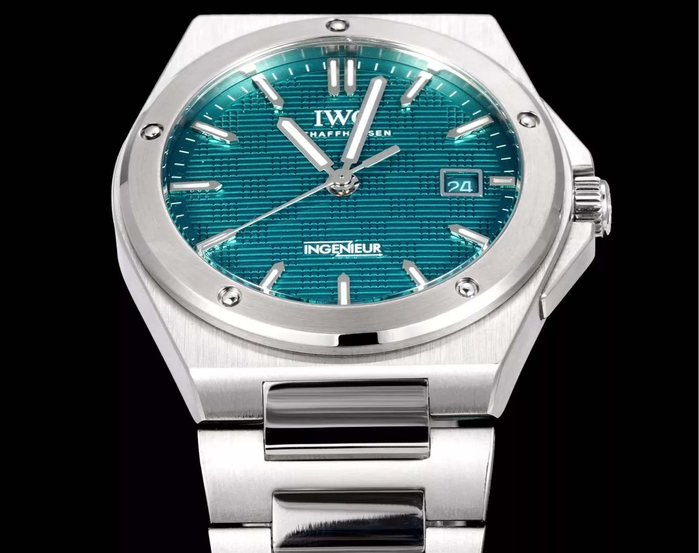 IWC샤프하우젠 인제니어 40mm 스테인리스 오토매틱 워치 상세 이미지 3
