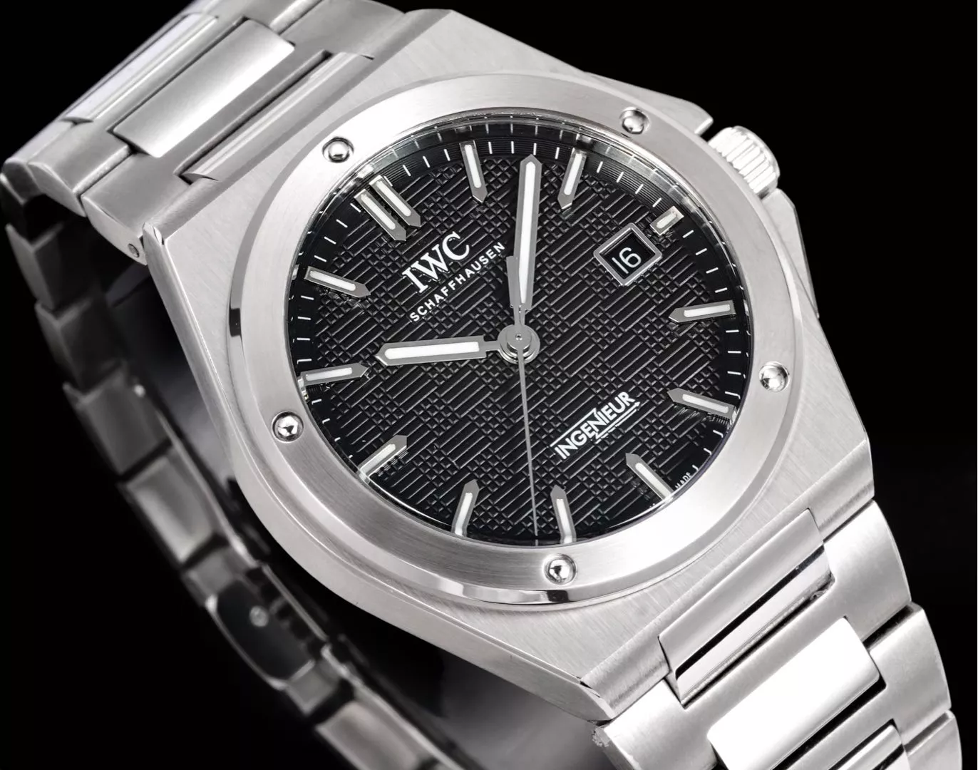 IWC샤프하우젠 인제니어 40mm 스테인리스 오토매틱 워치 상세 이미지 5