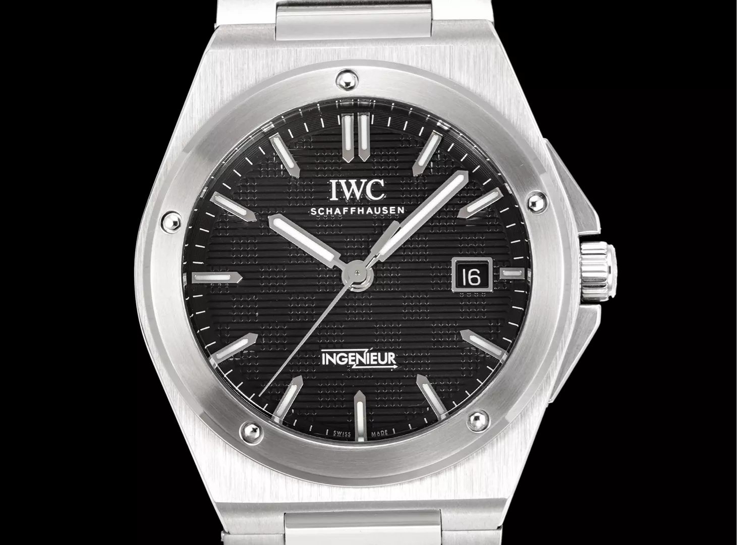 IWC샤프하우젠 인제니어 40mm 스테인리스 오토매틱 워치 상세 이미지 2