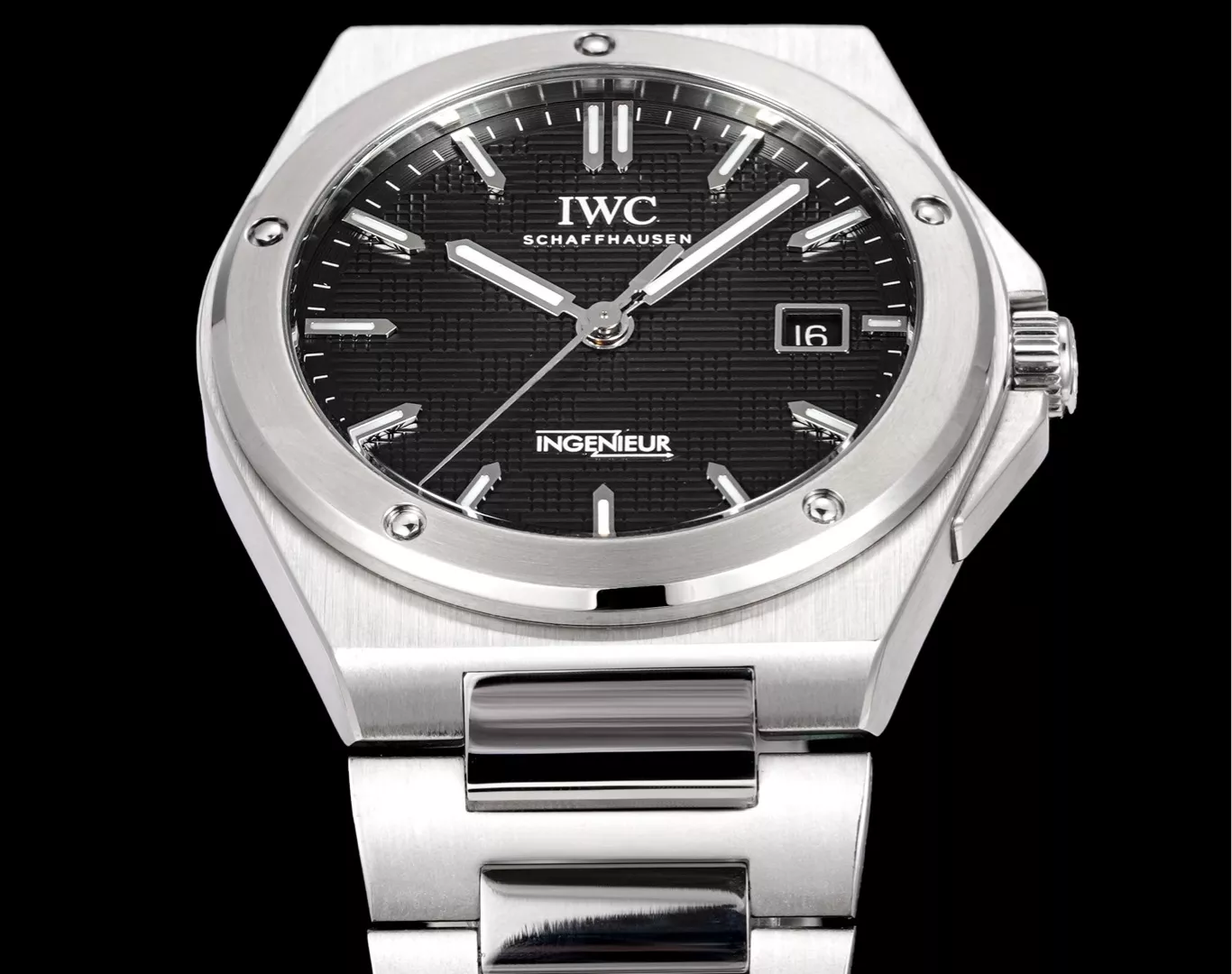 IWC샤프하우젠 인제니어 40mm 스테인리스 오토매틱 워치 상세 이미지 3