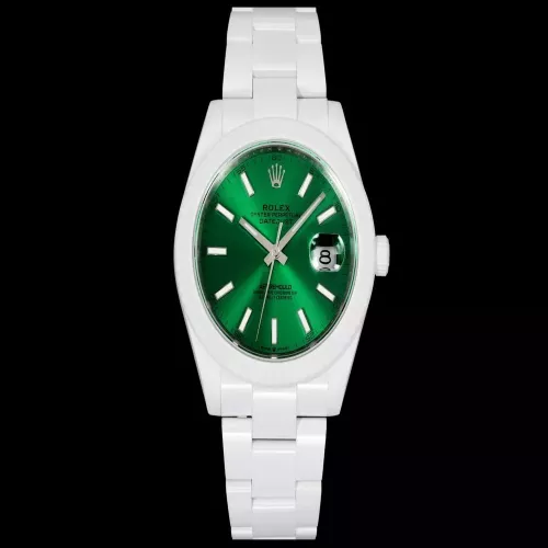 롤렉스 데이저스트 41mm 올세라믹 그린 다이얼 오토매틱 워치