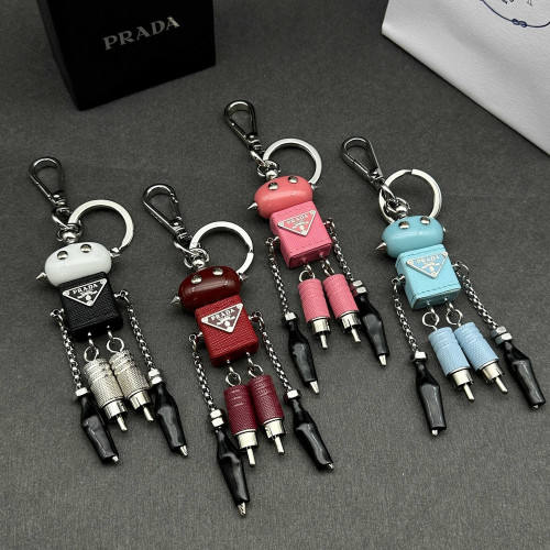 프라다 사피아노 가죽 로봇 백참 키링