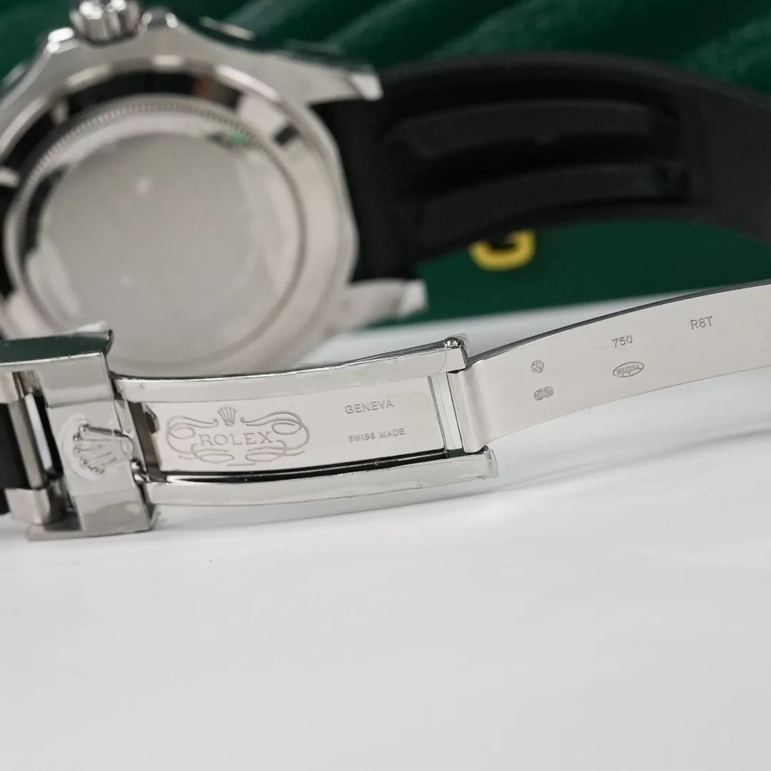 롤렉스 요트마스터 42mm 세라믹 베젤 러버 스트랩 워치 상세 이미지 21