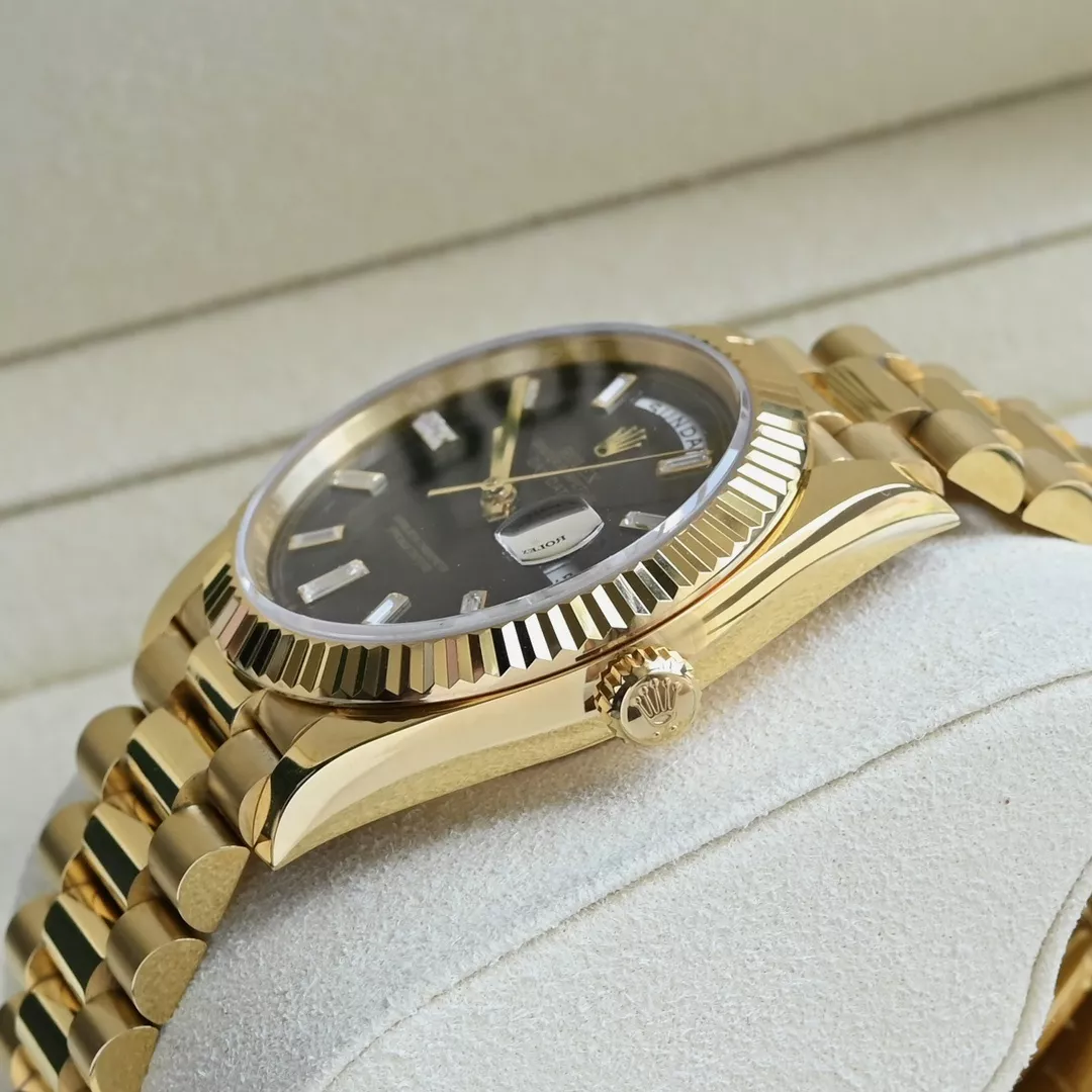 롤렉스 데이데이트 프레지던트 40mm 골드 톤 메탈 워치 상세 이미지 40