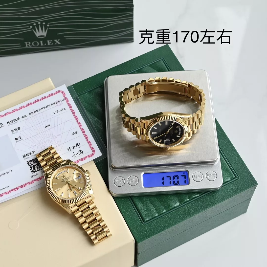 롤렉스 데이데이트 프레지던트 40mm 골드 톤 메탈 워치 상세 이미지 47
