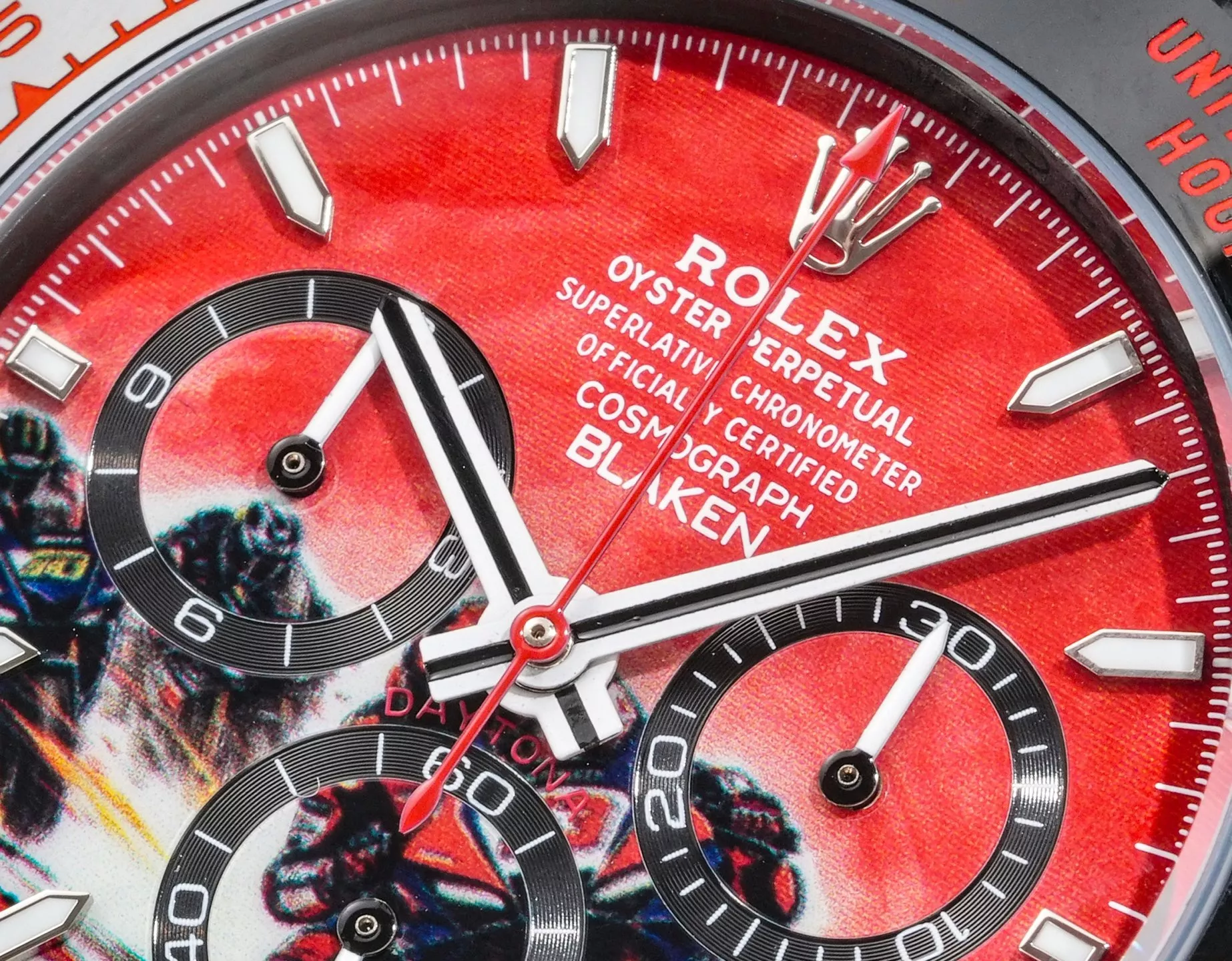 롤렉스 블레이큰 헐크 테마 풀카본 40mm 크로노그래프 워치 상세 이미지 7