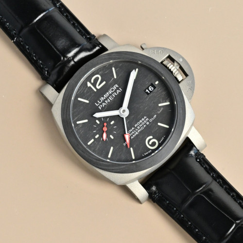 파네라이 루미노르 41mm 자동 기계식 가죽 워치