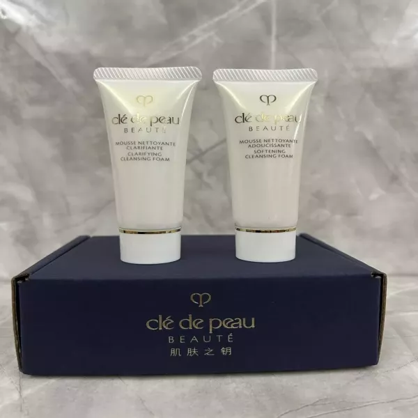 끌레드뽀보떼 클렌징 폼 미니 2종 20ml 듀오 세트