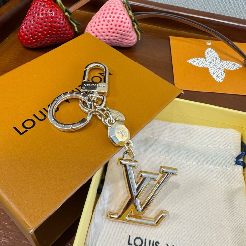 루이비통 LV 로고 메탈 백참 키링