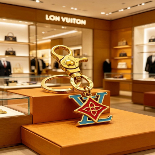 루이비통 앵거 포레스트 LV 모노그램 백참 키링