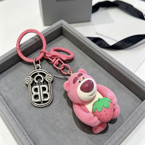 발렌시아가 베어 참 로고 장식 백참 키링
