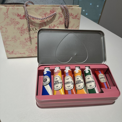 록시땅 시트러스 로드 쉐어버터 핸드크림 6종 세트