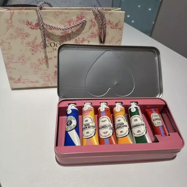 록시땅 시트러스 로드 쉐어버터 핸드크림 6종 세트