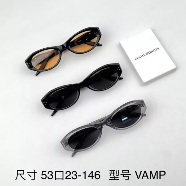 젠틀몬스터 VAMP 곡선 오벌 보드 선글라스