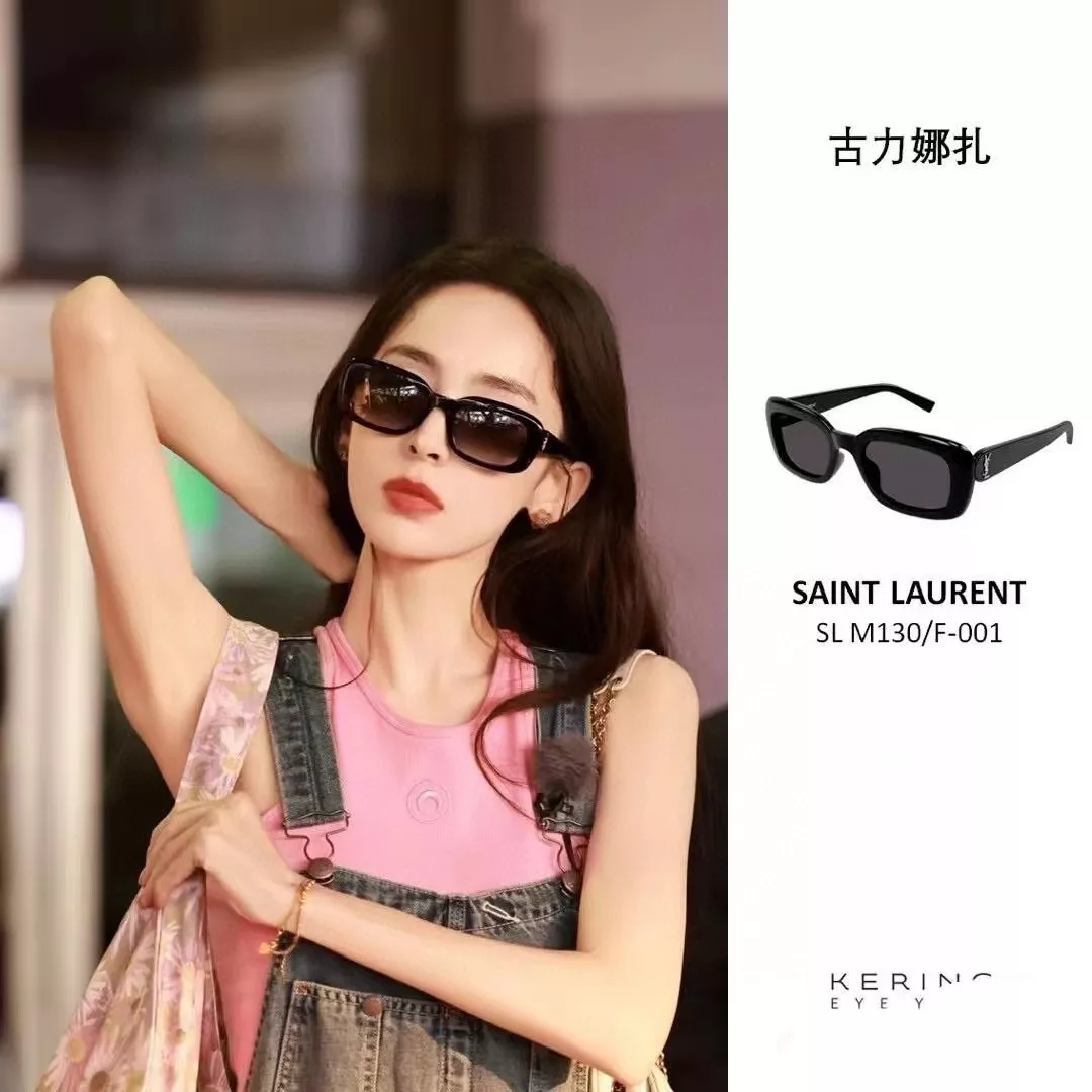 입생로랑 SLM130/F YSL 로고 슬림 렉탱글 선글라스 상세 이미지 57