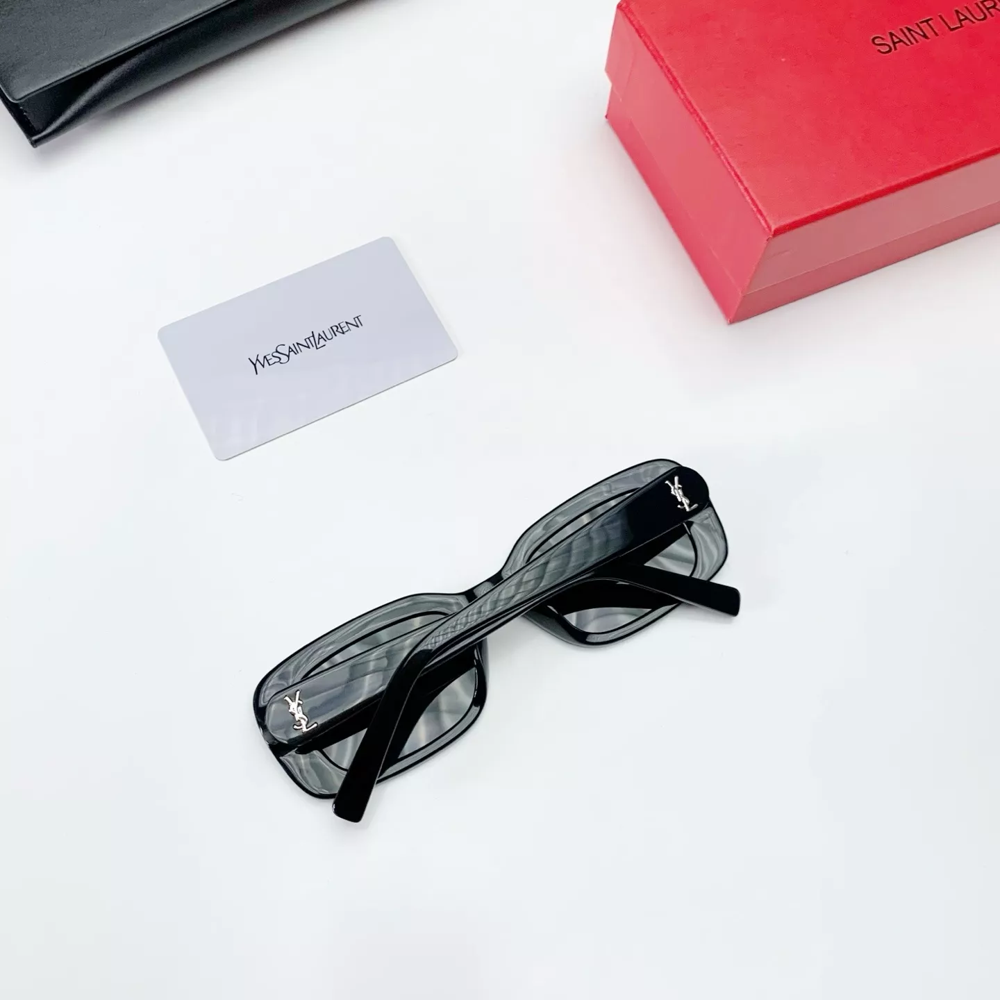 입생로랑 SLM130/F YSL 로고 슬림 렉탱글 선글라스 상세 이미지 20