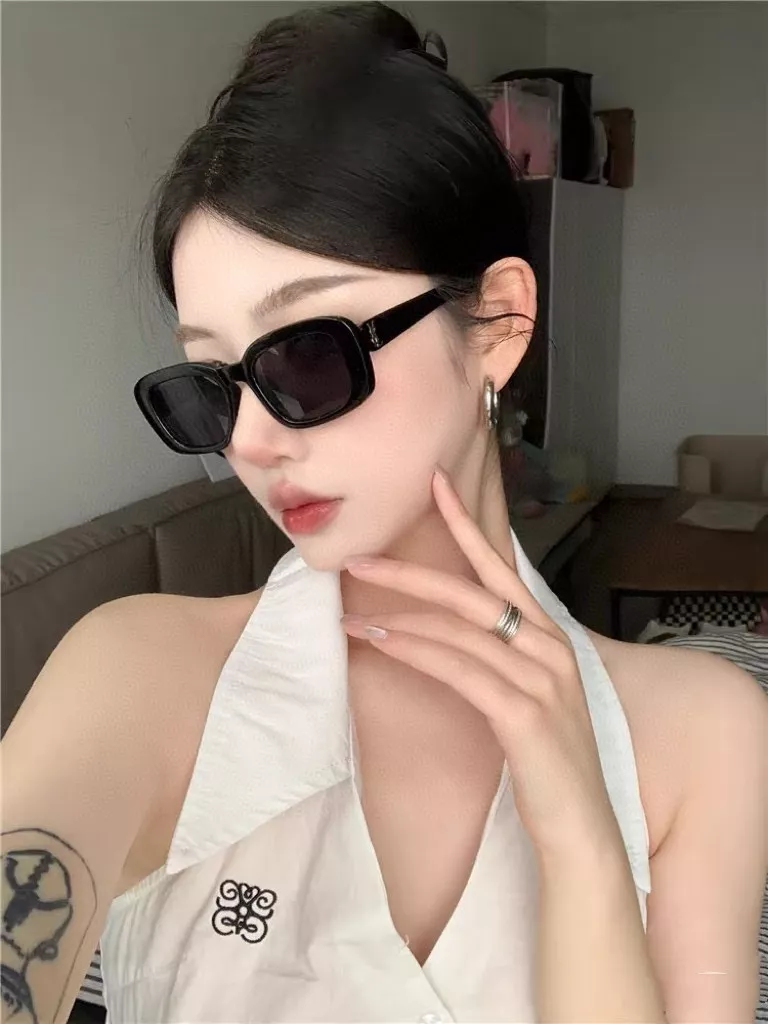 입생로랑 SLM130/F YSL 로고 슬림 렉탱글 선글라스 상세 이미지 33