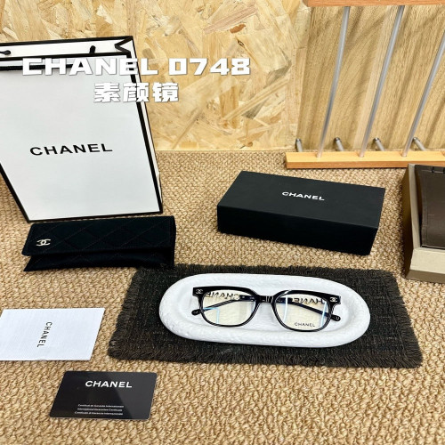 샤넬 로고 장식 편광 렌즈 웰링턴 안경