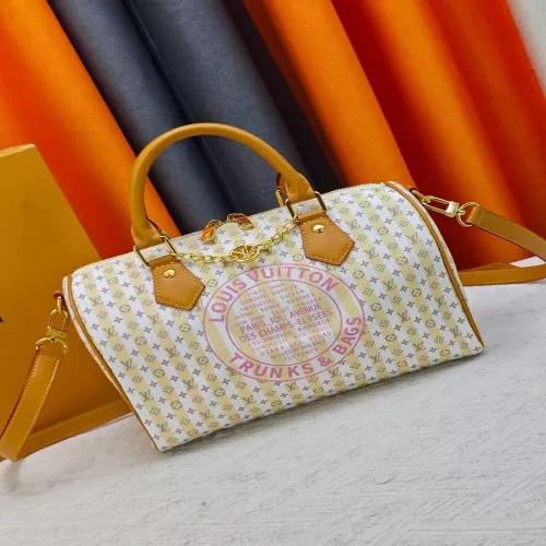 루이비통 스피디 반둘리에 모노그램 가죽 보스턴백