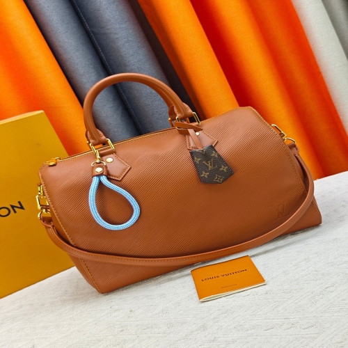 루이비통 스피디 소프트 30 에피 레인보우 가죽 보스턴백
