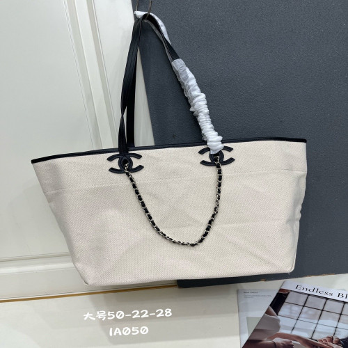 샤넬 26S 캔버스 체인 쇼퍼백