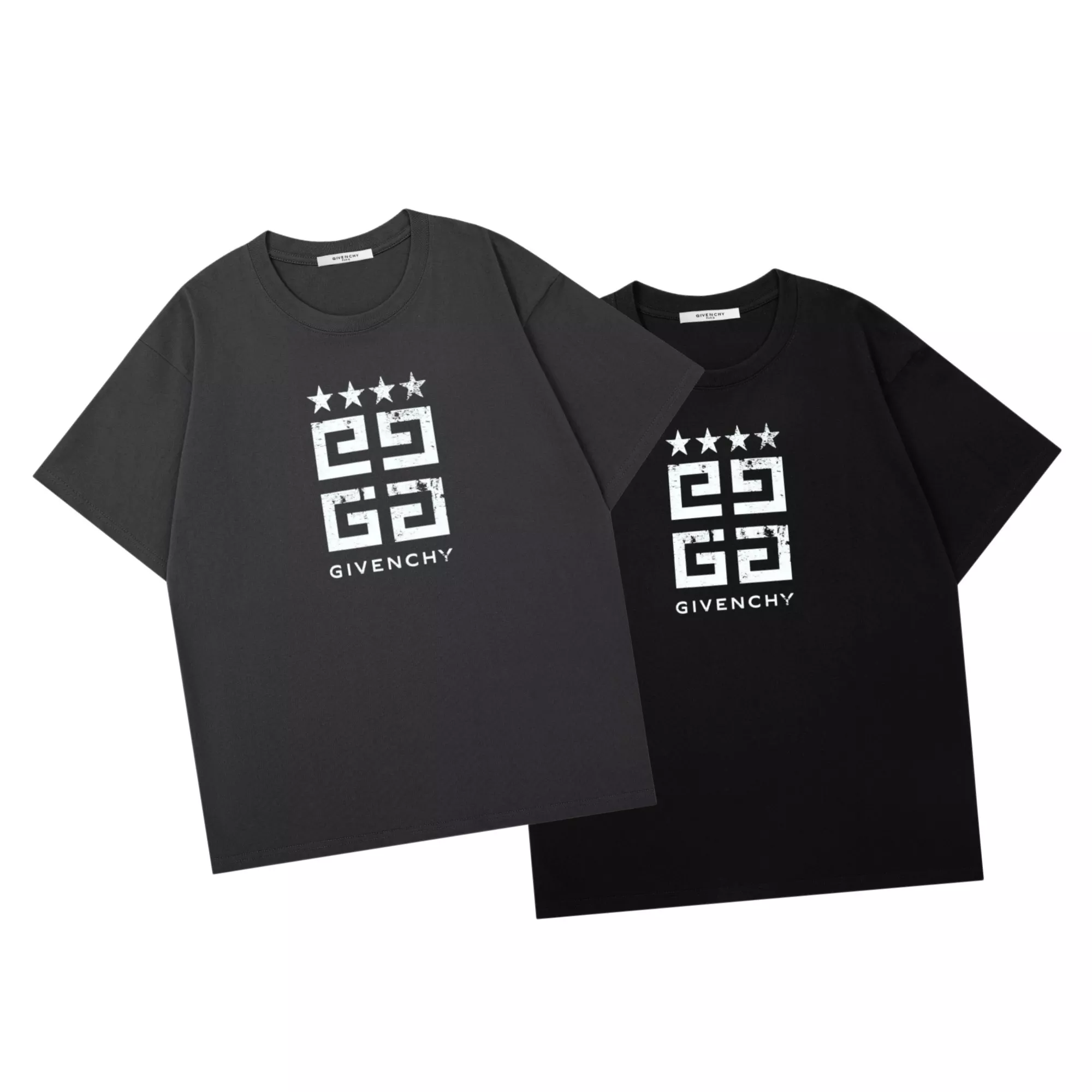 지방시 로고 프린트 코튼 반소매 티셔츠 상세 이미지 9