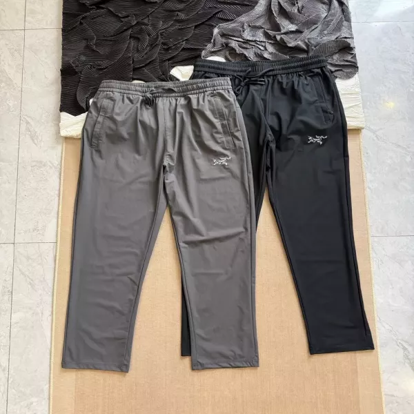 아크테릭스 자수 로고 경량 스트레치 속건 롱팬츠
