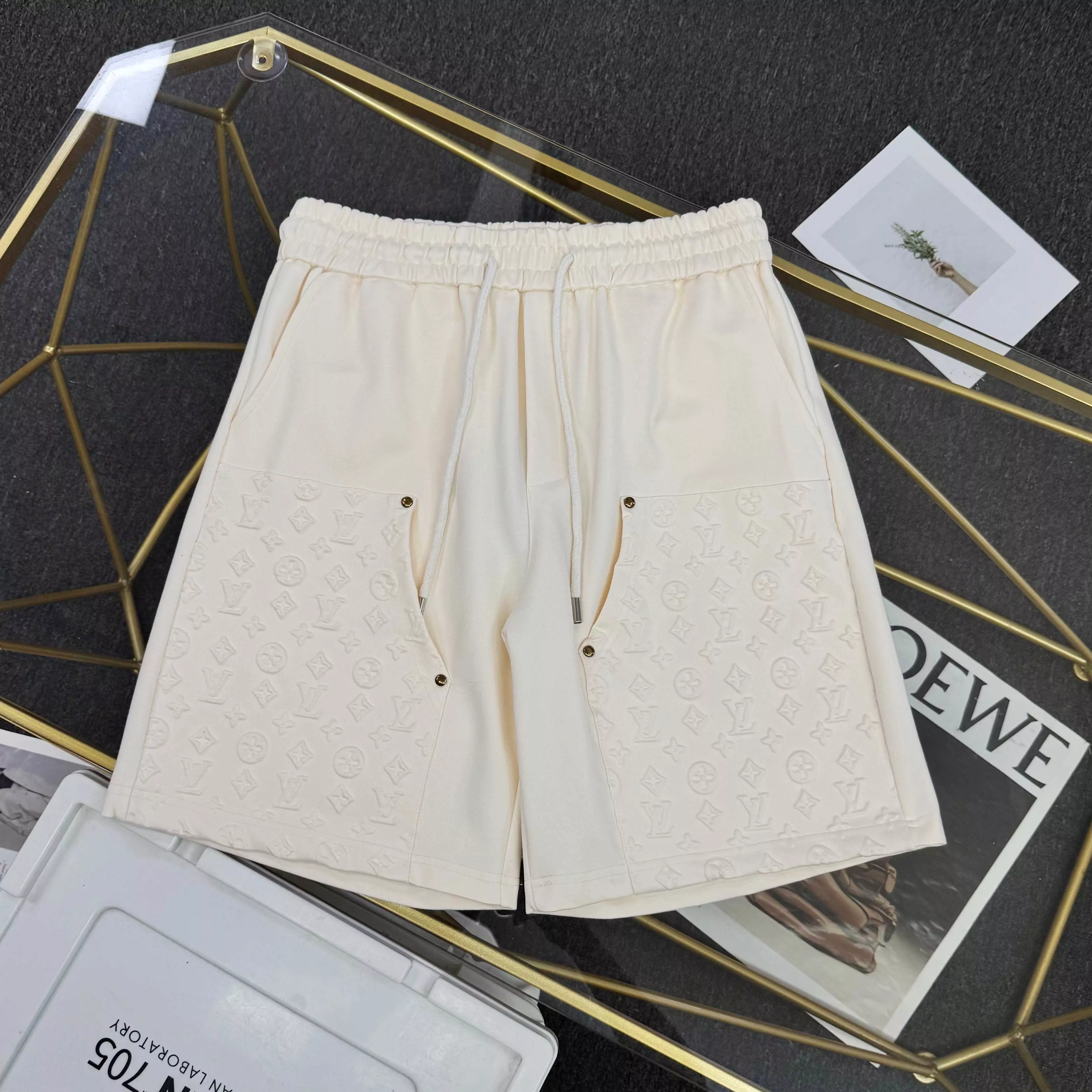 루이비통 모노그램 포켓 코튼 5부 쇼츠 상세 이미지 1