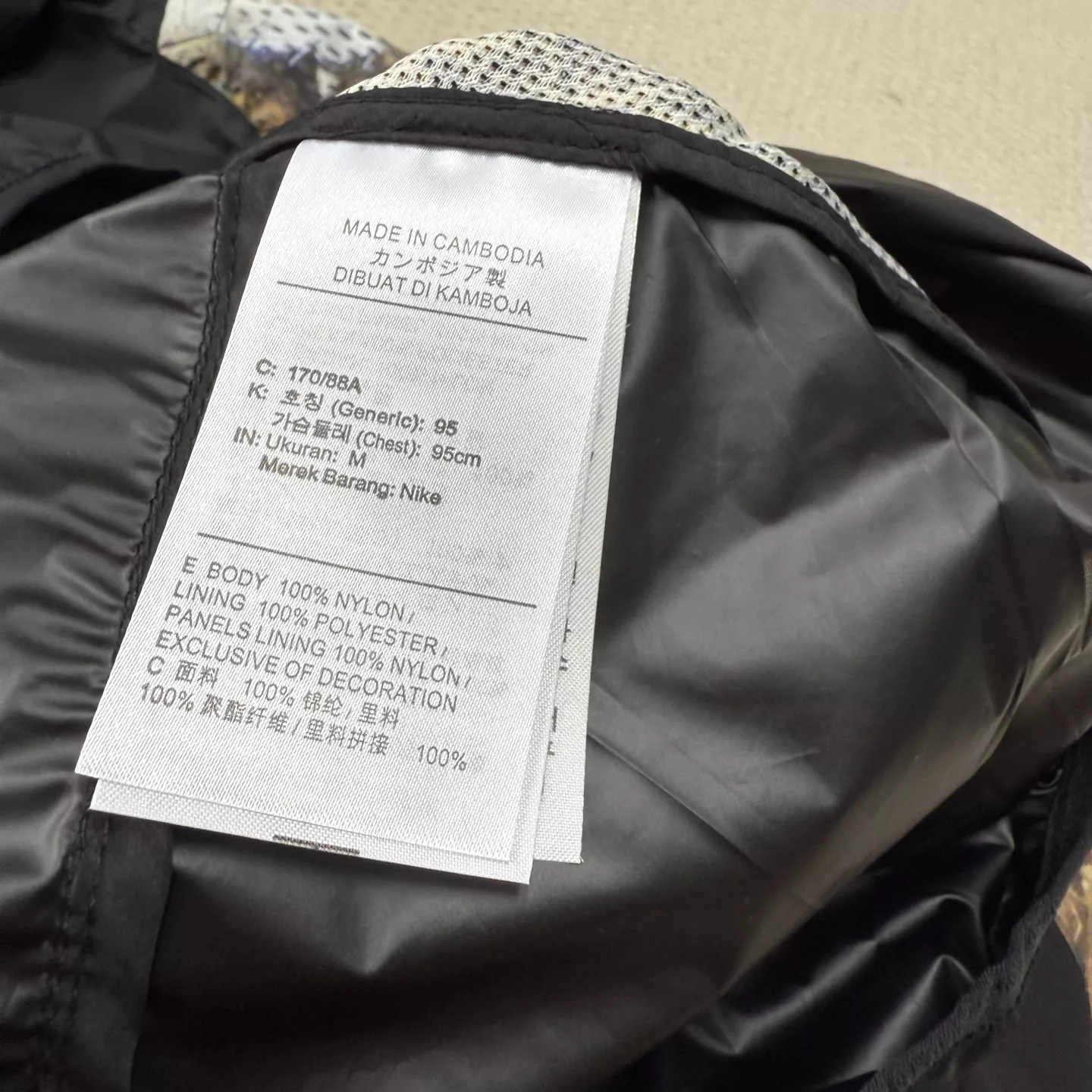 나이키 녹타 배색 후드 풀오버 루즈핏 재킷 상세 이미지 15