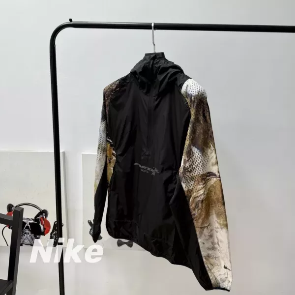 나이키 녹타 배색 후드 풀오버 루즈핏 재킷