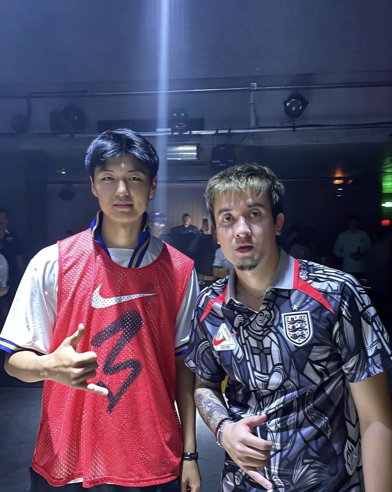 나이키 팰리스 잉글랜드 축구팀 삼사자 엠블럼 반소매 카라 저지 상세 이미지 26