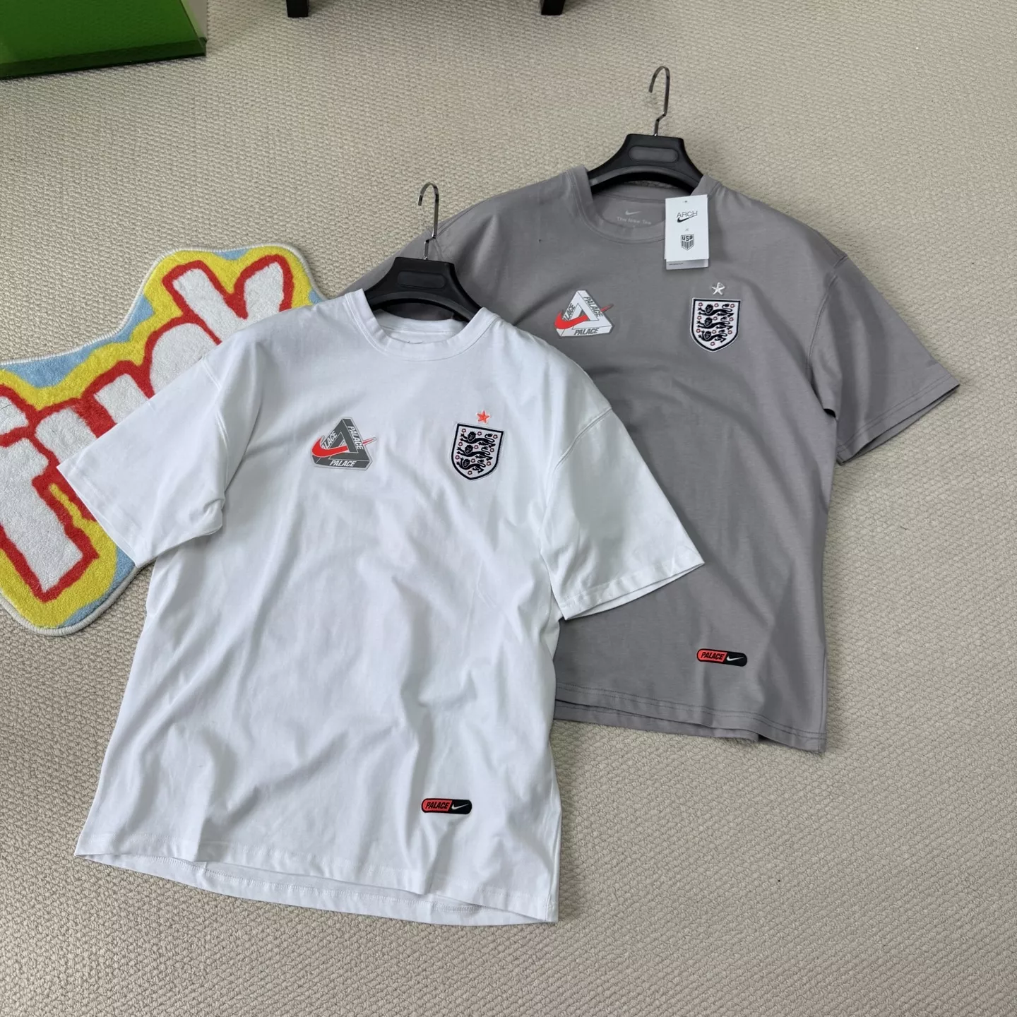 나이키 팔라스 잉글랜드 축구팀 삼사자 로고 반팔 티셔츠 상세 이미지 10