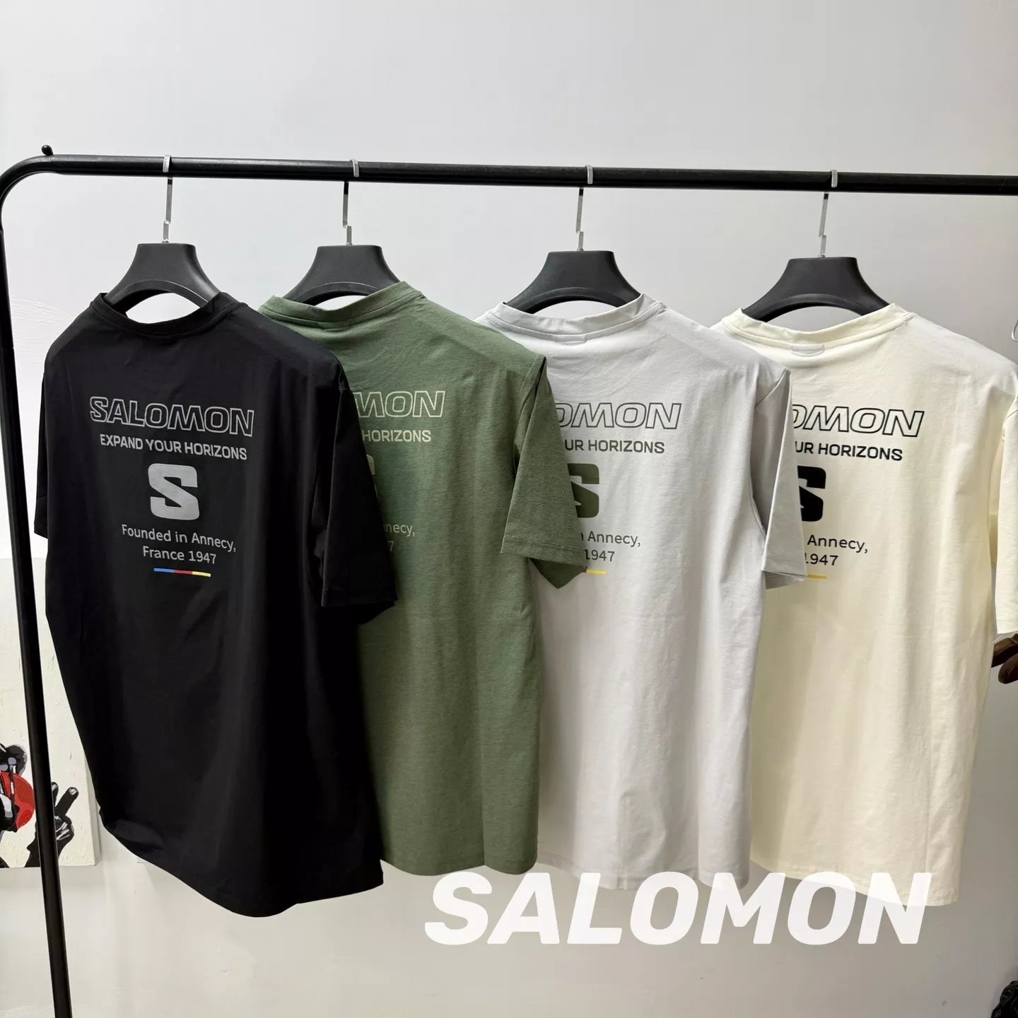 살로몬 스코프 그래픽 반소매 티셔츠 상세 이미지 1