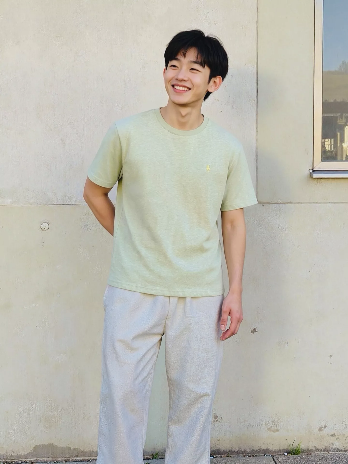 랄프로렌 자수 포니 코튼 반소매 티셔츠 상세 이미지 13