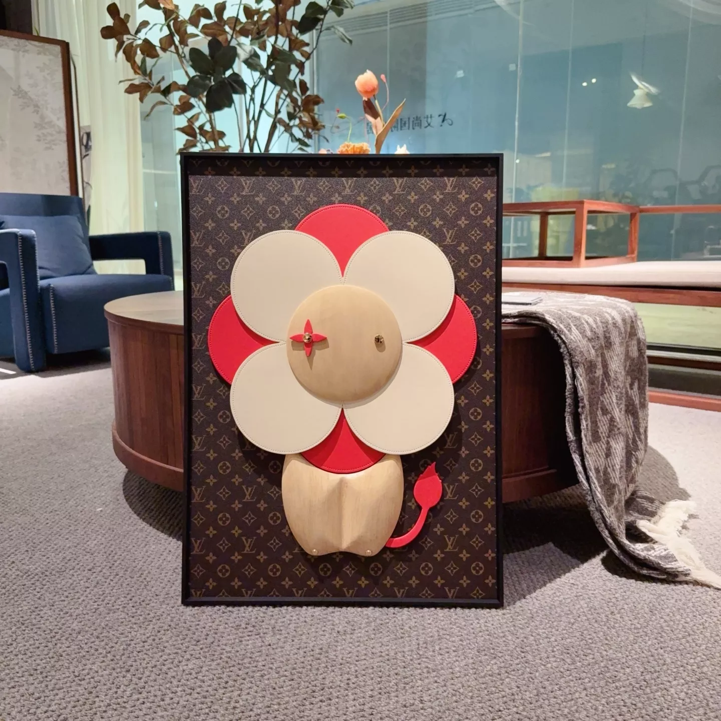 루이비통 비비엔 모노그램 입체 플라워 장식 액자 상세 이미지 21