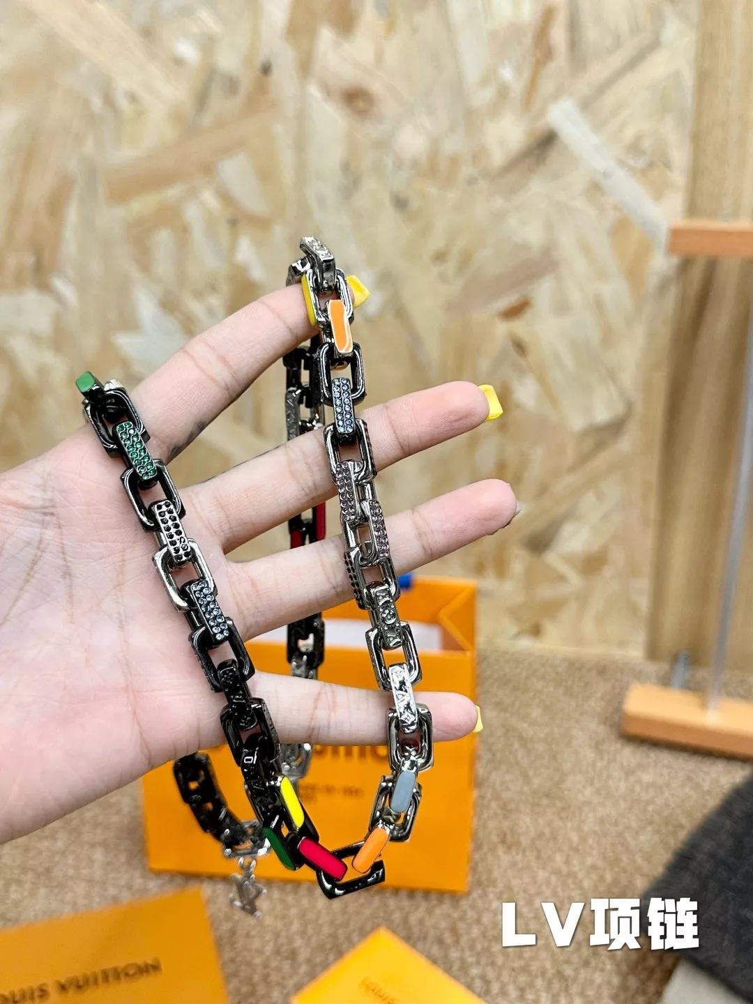 루이비통 메탈 체인 58cm 목걸이 상세 이미지 2