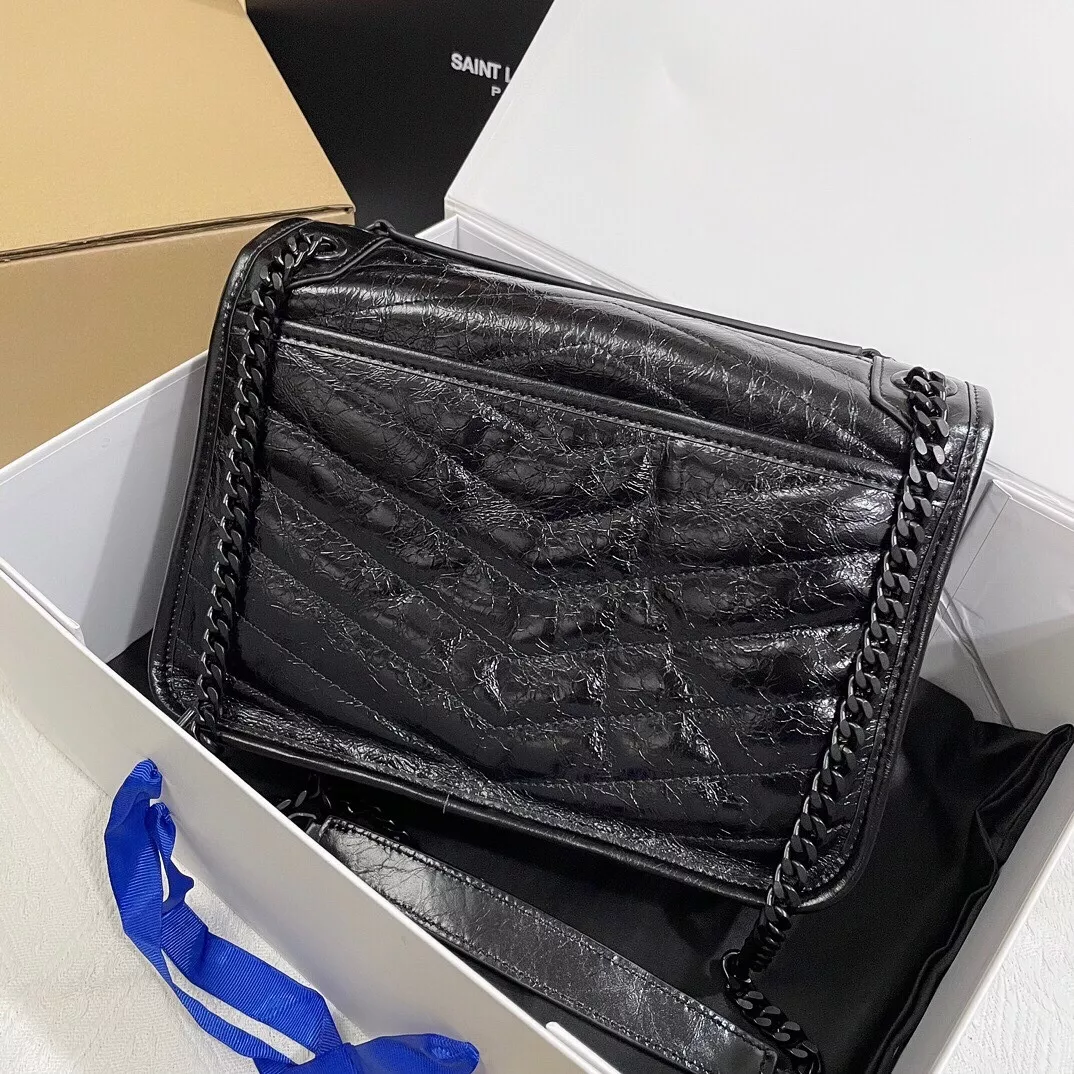 입생로랑 모노그램 플랩 체인 스트랩 숄더백 상세 이미지 2