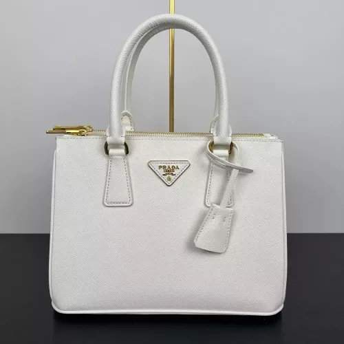프라다 갈레리아 사피아노 소가죽 28cm 토트백