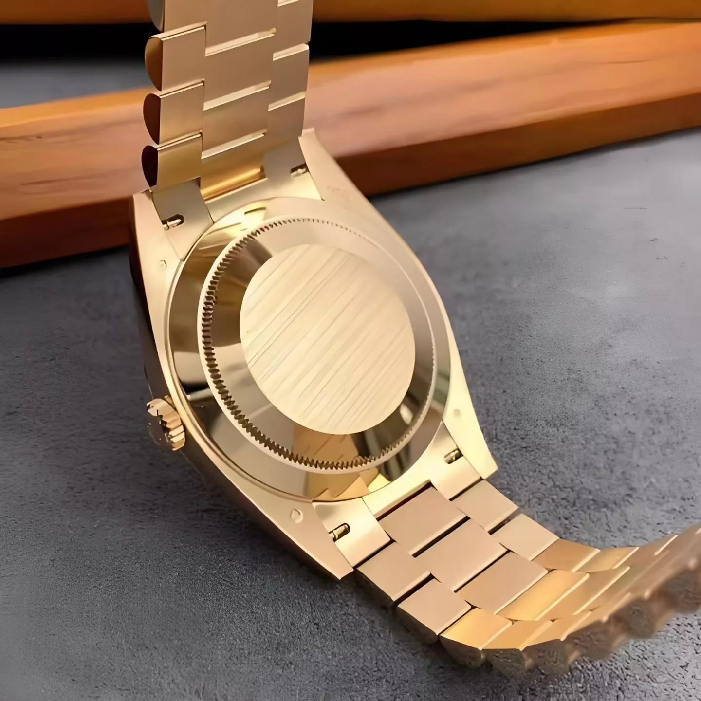 롤렉스 데이데이트 옐로우 골드톤 40mm 오토매틱 워치 상세 이미지 8