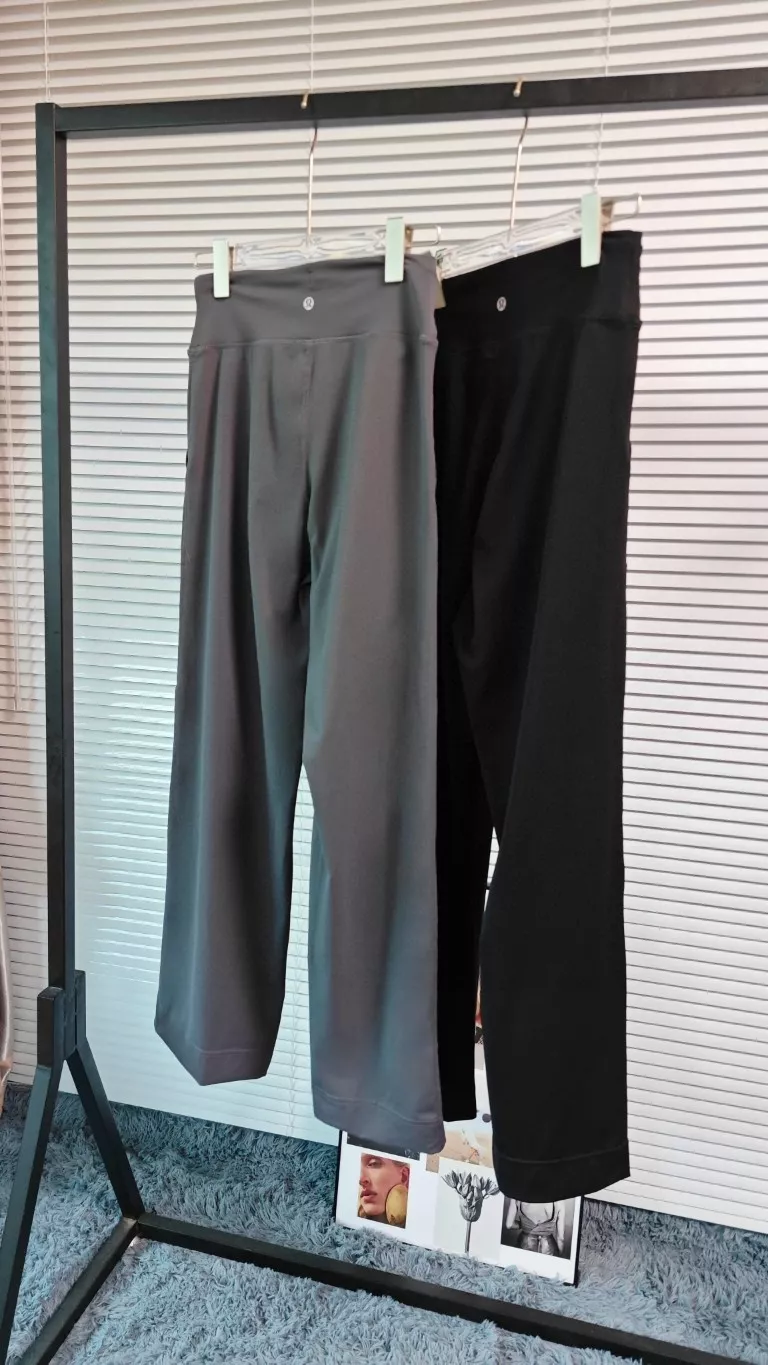 룰루레몬 드로스트링 와이드핏 눌루 요가 롱팬츠 상세 이미지 1