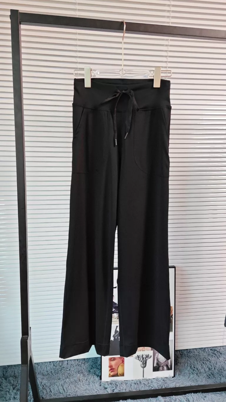 룰루레몬 드로스트링 와이드핏 눌루 요가 롱팬츠 상세 이미지 2