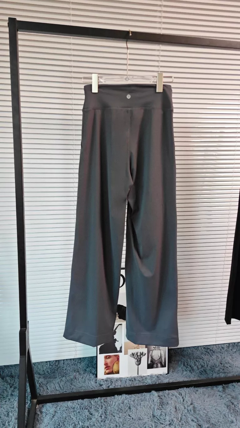 룰루레몬 드로스트링 와이드핏 눌루 요가 롱팬츠 상세 이미지 3