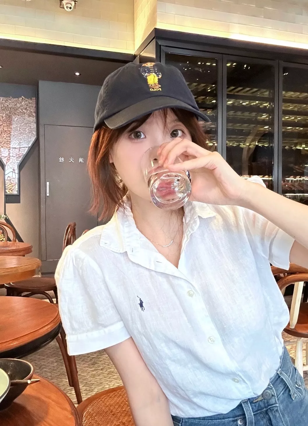 랄프로렌 포니 자수 텐셀 린넨 반소매 셔츠 상세 이미지 19