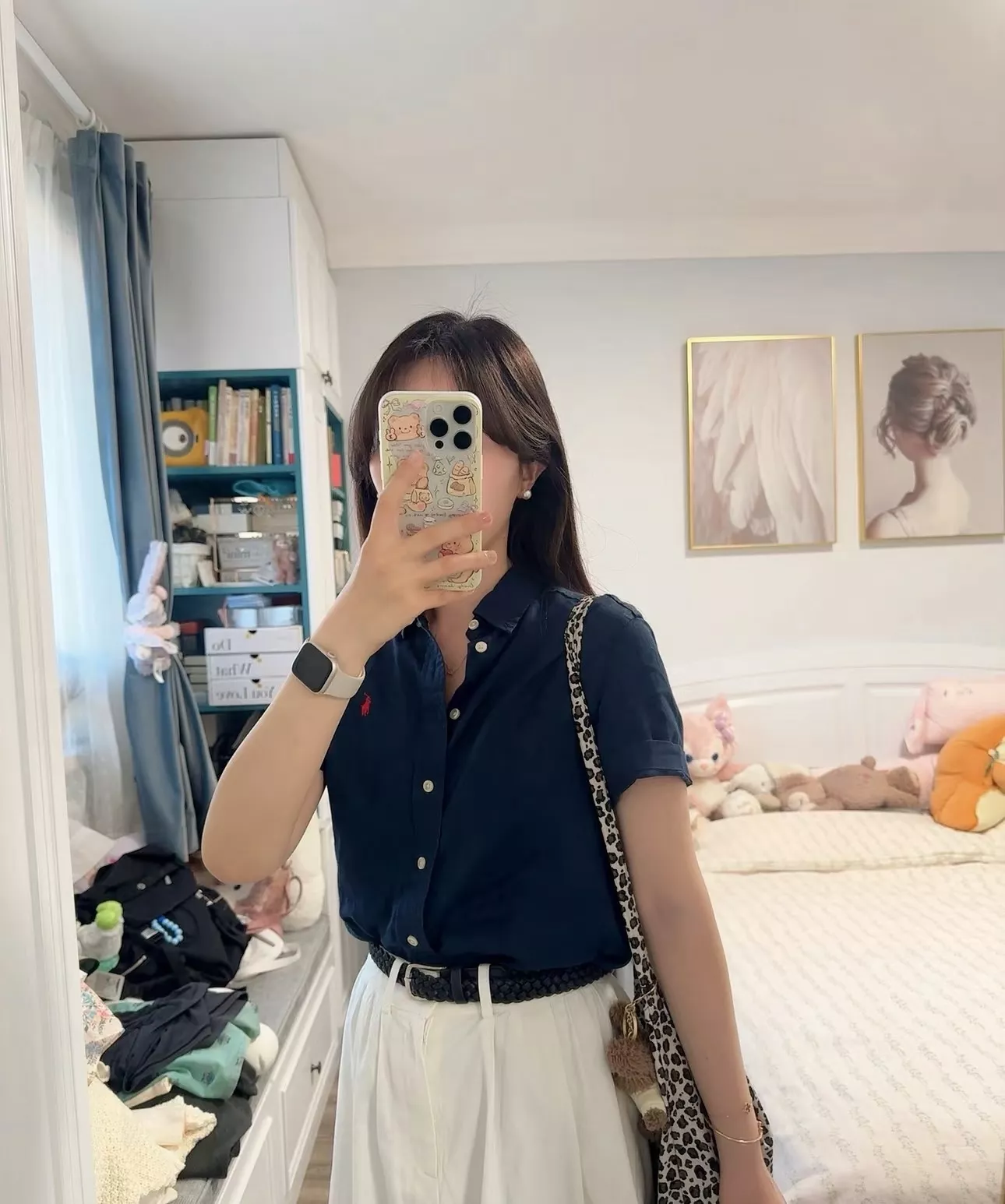 랄프로렌 포니 자수 텐셀 린넨 반소매 셔츠 상세 이미지 41