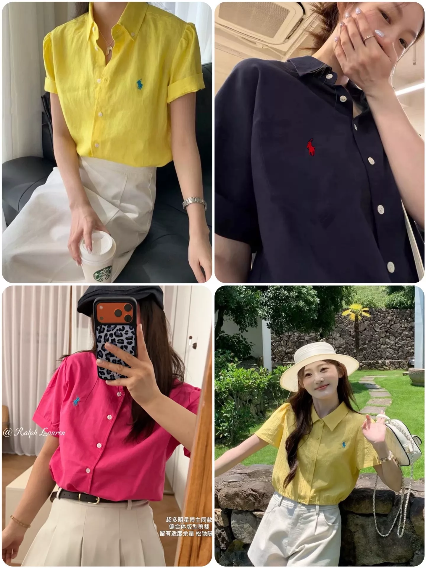 랄프로렌 포니 자수 텐셀 린넨 반소매 셔츠 상세 이미지 9