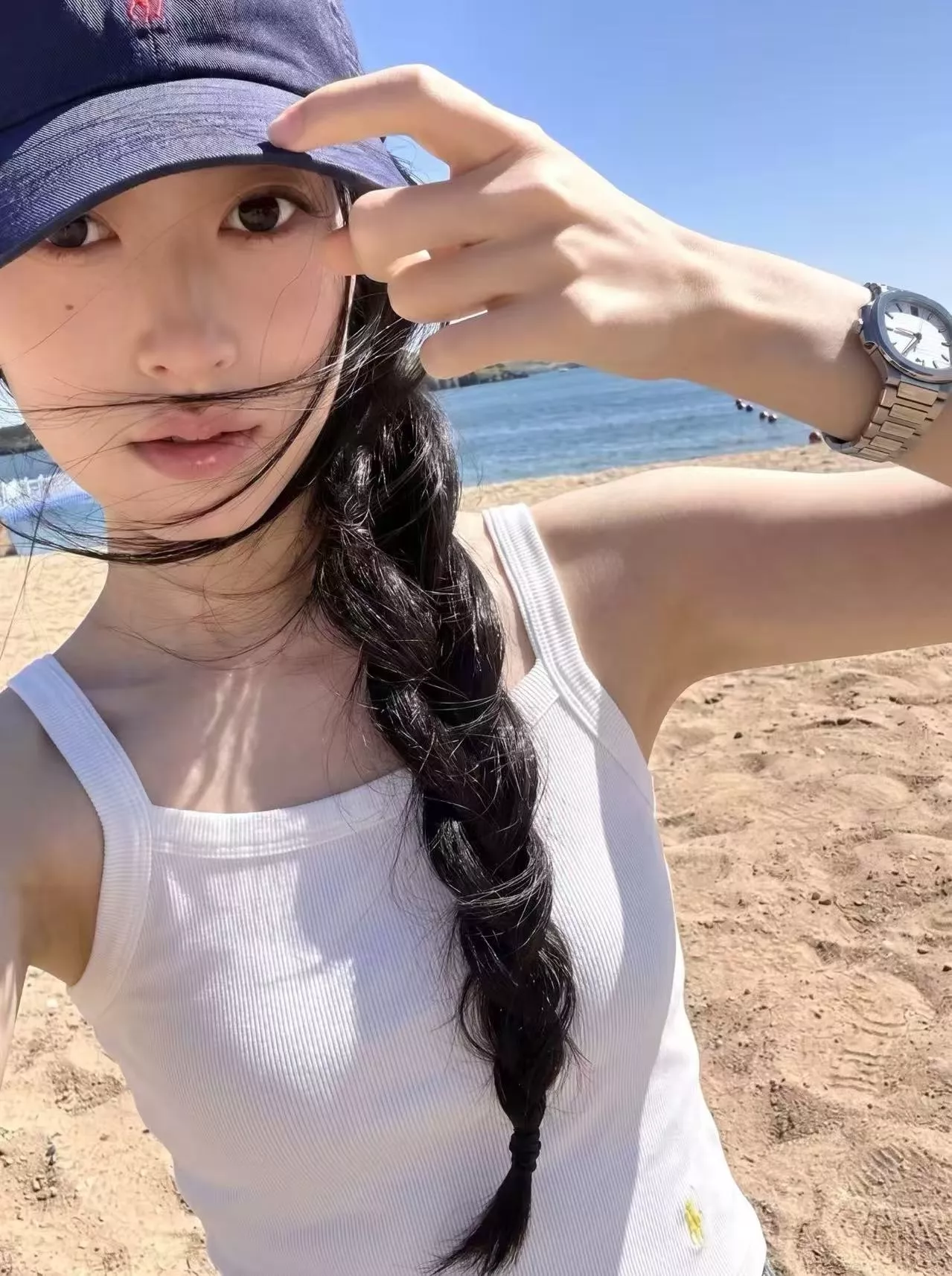 랄프로렌 폴로 그래픽 순면 슬리브리스 탱크탑 상세 이미지 15