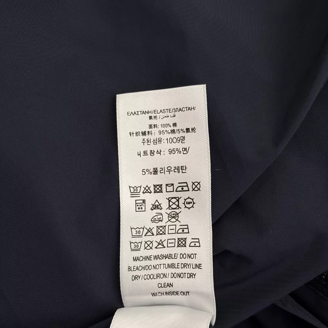 버버리 체크 후드 드로스트링 긴소매 바람막이 재킷 상세 이미지 9