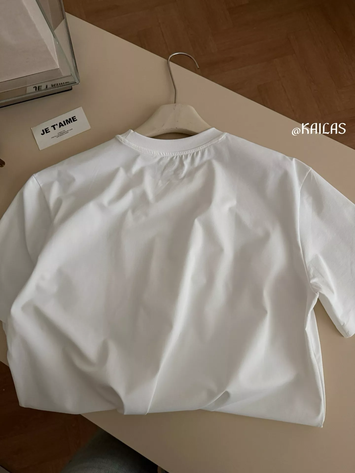 카일라스 로고 포인트 지퍼 포켓 기능성 반소매 티셔츠 상세 이미지 7