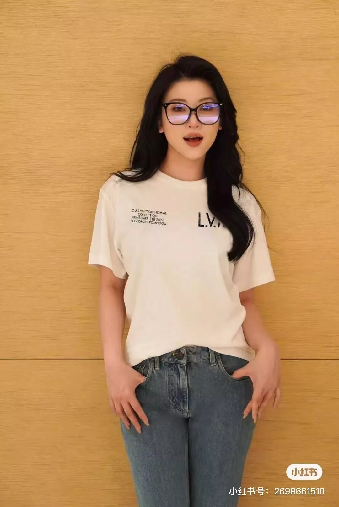 루이비통 레터링 자수 루즈핏 코튼 반소매 티셔츠 상세 이미지 14