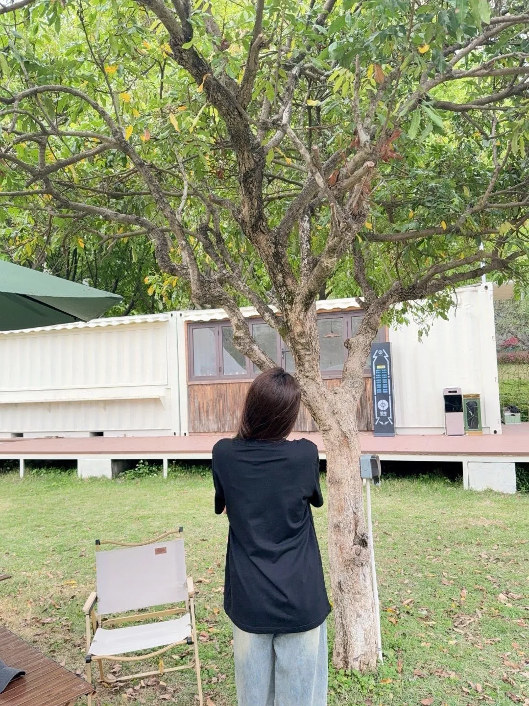 루이비통 컬러 체커보드 레터 압착 반소매 티셔츠 상세 이미지 18